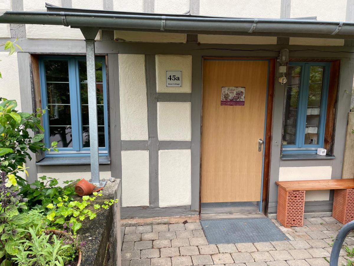 Rose Cottage Im Romantischen Taubertal Adelshofen (Ansbach) Exterior foto